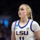 LSU senior guard, guard, LSU, Hailey Van Lith, Sweet 16