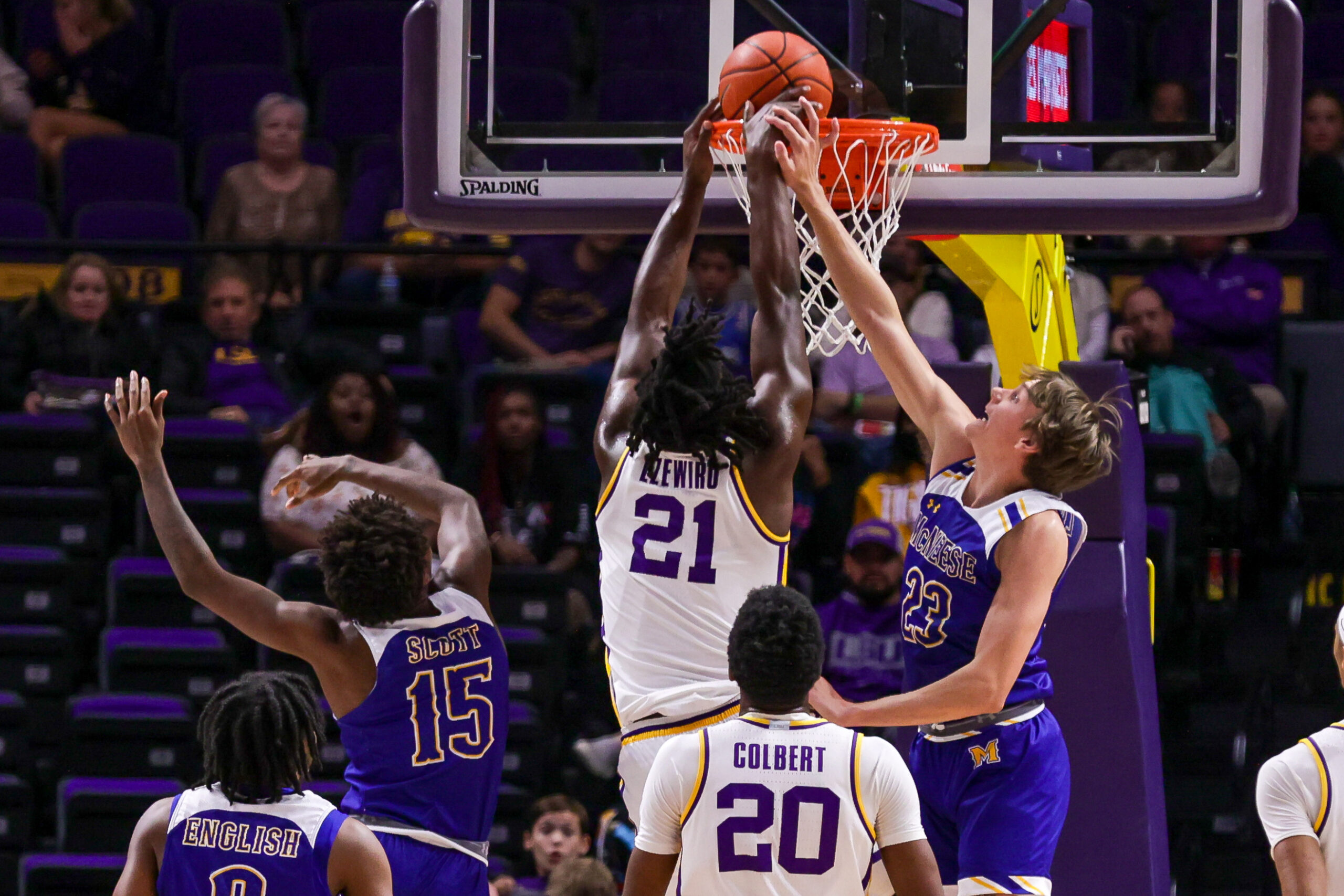 coach Matt McMahon, LSU, Bradley Ezewiro, Matt McMahon, transfer