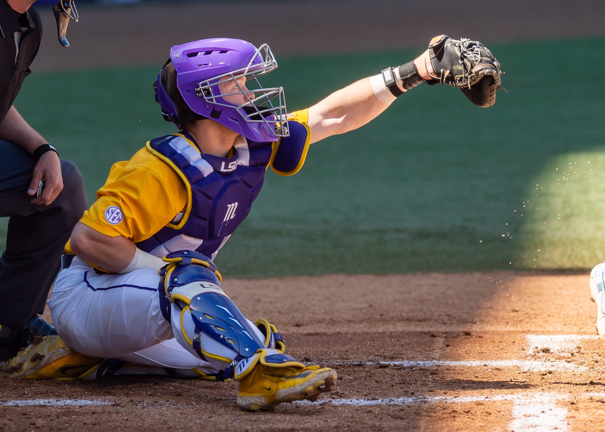 LSU coach Jay Johnson, Jay Johnson, LSU, baseball, injury