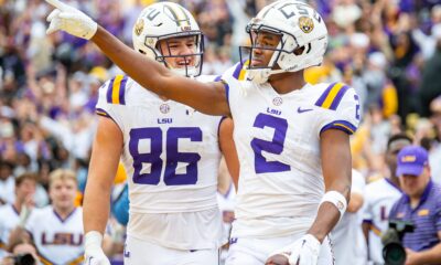 LSU wide receiver, spring, LSU, wide receiver, Kyren Lacy