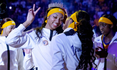 LSU forward Angel Reese, Kim Mulkey, WNBA, LSU, Angel Reese