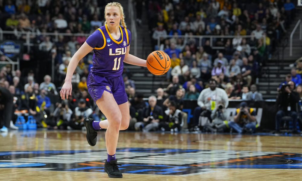 LSU guard Hailey Van Lith, Hailey Van Lith, LSU, guard, Kim Mulkey