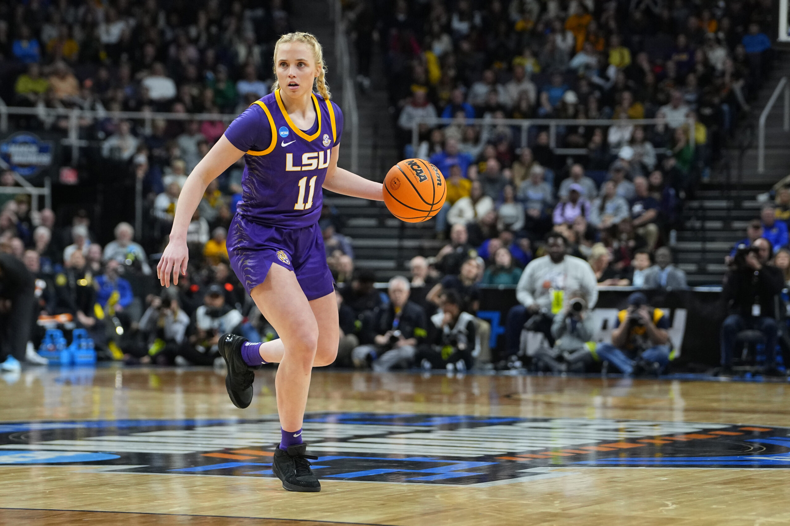 LSU guard Hailey Van Lith, Hailey Van Lith, LSU, guard, Kim Mulkey