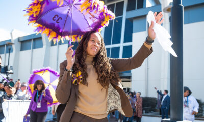 LSU women's basketball legend, Kim Mulkey, Seimone Augustus, LSU, basketball