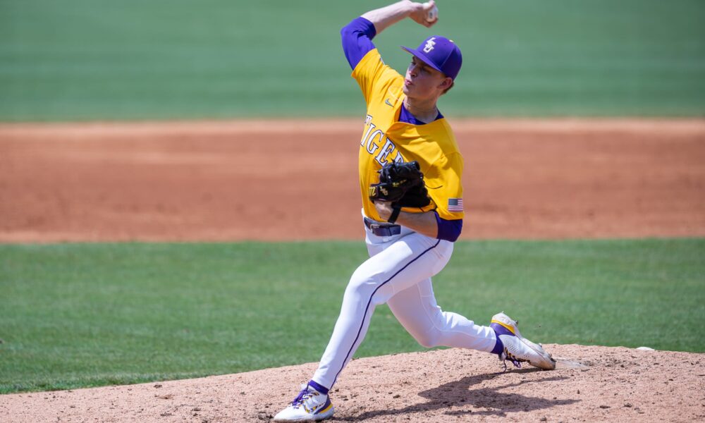 LSU baseball senior day, LSU, Ole Miss, Jay Johnson, bullpen