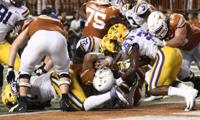 LSU football, LSU, Brandon Brown, Texas, defensive lineman