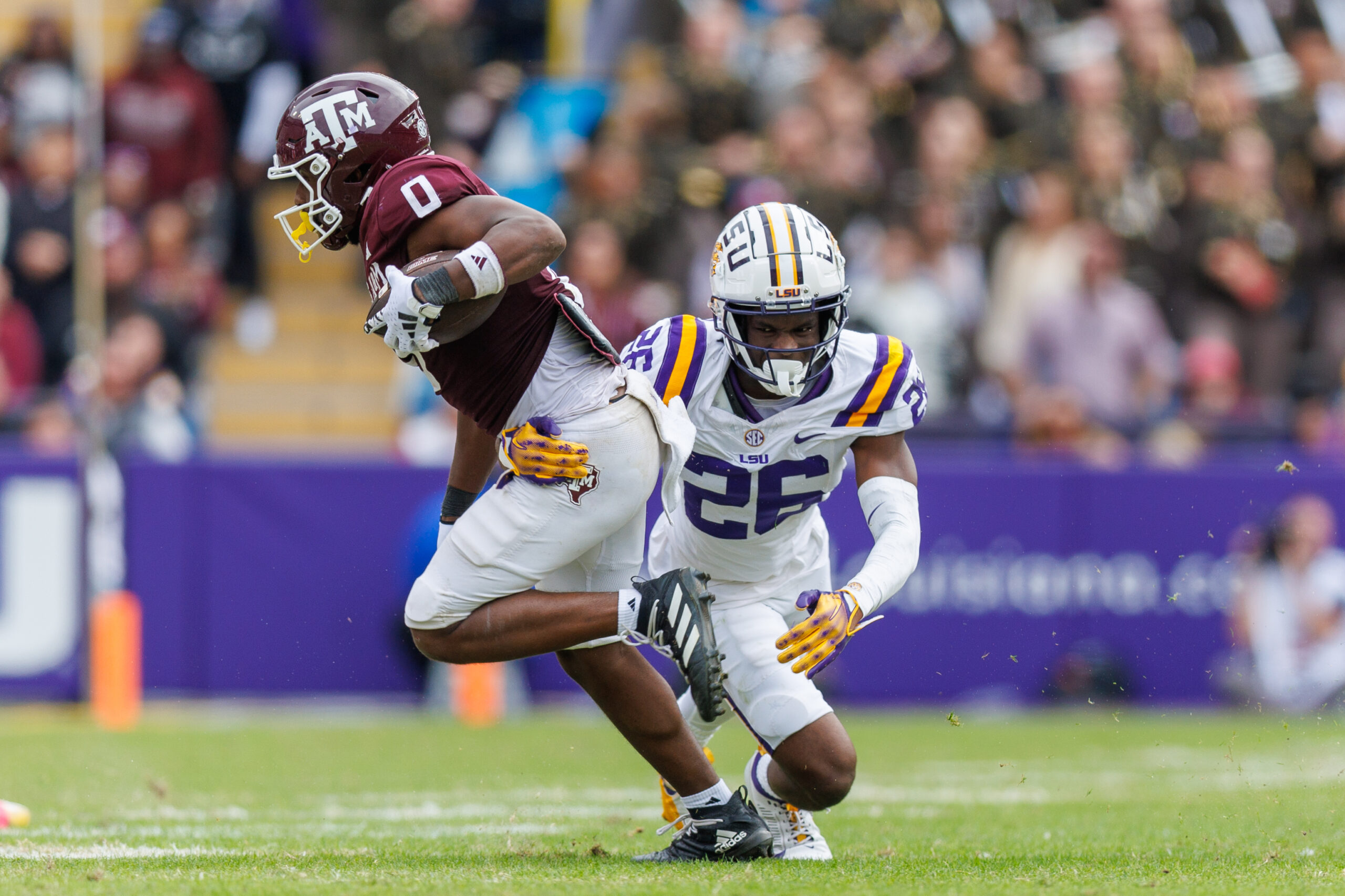 LSU cornerback, LSU, cornerback, Ashton Stamps, PJ Woodland