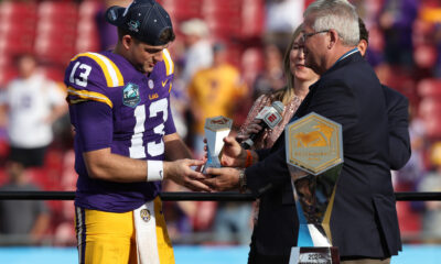 Garrett Nussmeier, LSU, quarterback, 2024, Heisman