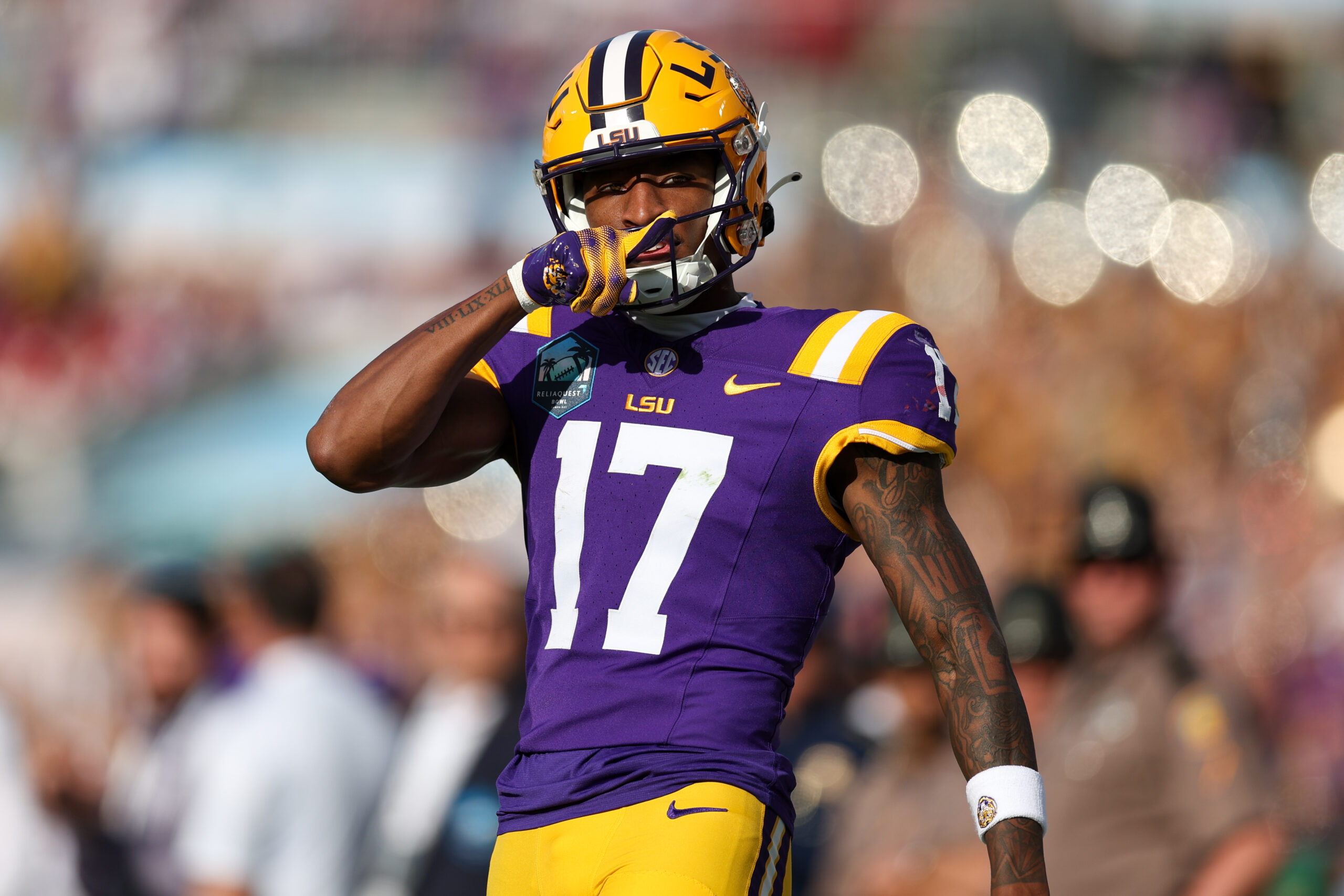 LSU veteran wide receiver, LSU, wide receiver, Chris Hilton Jr, Freak of the Week