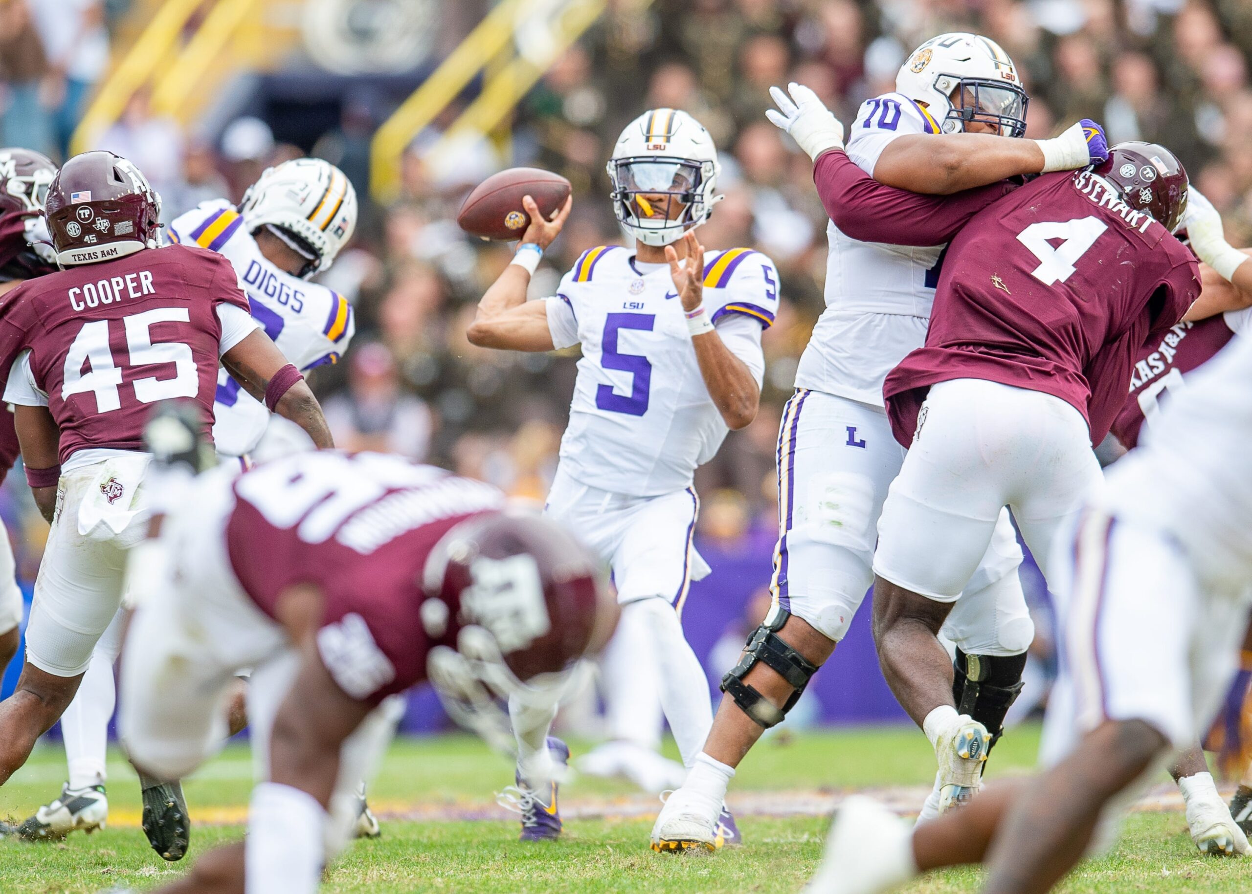 class of 2026 quarterback, LSU, quarterback, Dia Bell, visit