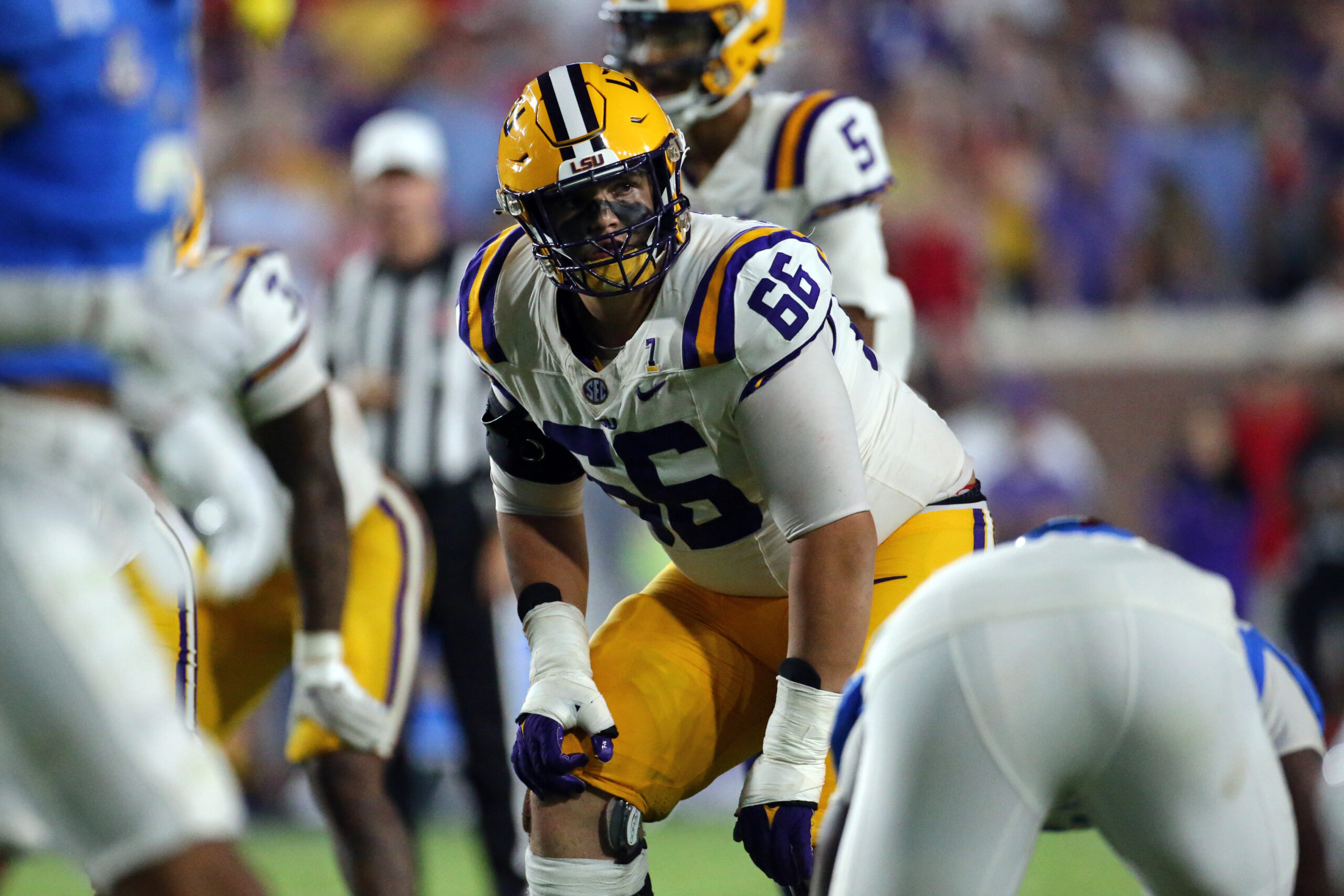 Preseason All-American, LSU, offensive lineman, Will Campbell, Freak of the Week