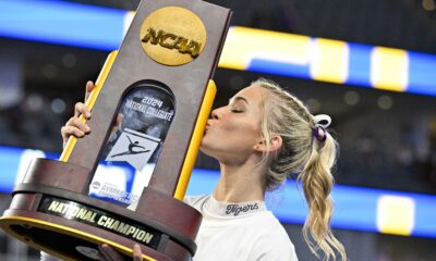 LSU senior gymnast, LSU, gymnastics, Livvy Dunne, senior