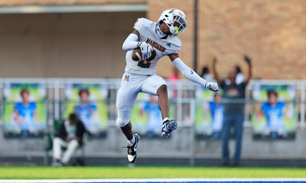 LSU wide receiver, LSU, wide receiver, class of 2025, Jaime Ffrench