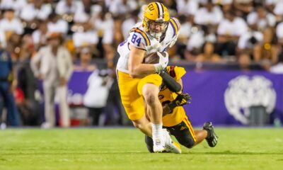 LSU sophomore tight end, LSU, tight end, Mac Markway, transfer