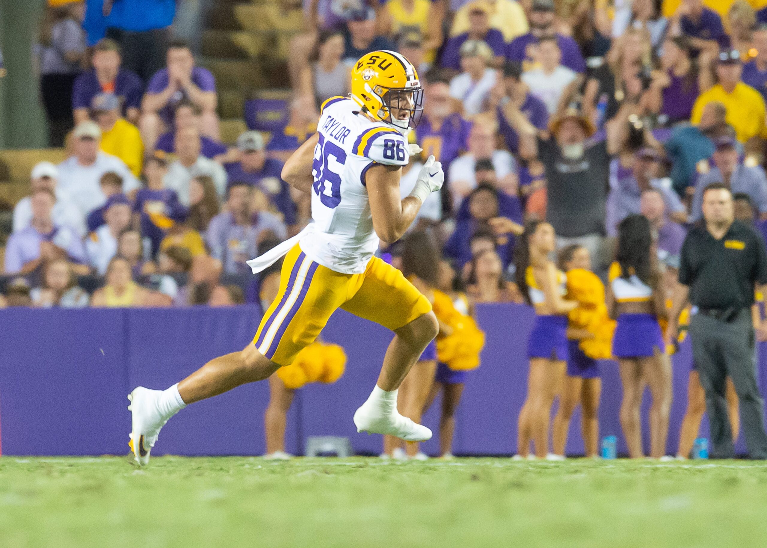 Mason Taylor, LSU, 2024, tight end, Harold Perkins Jr