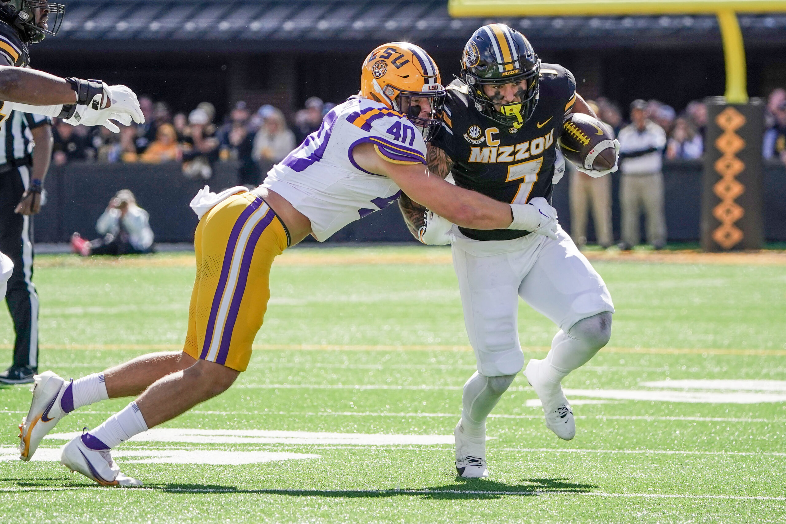 Whit Weeks, LSU, linebacker, Kaleb Jackson, 2024