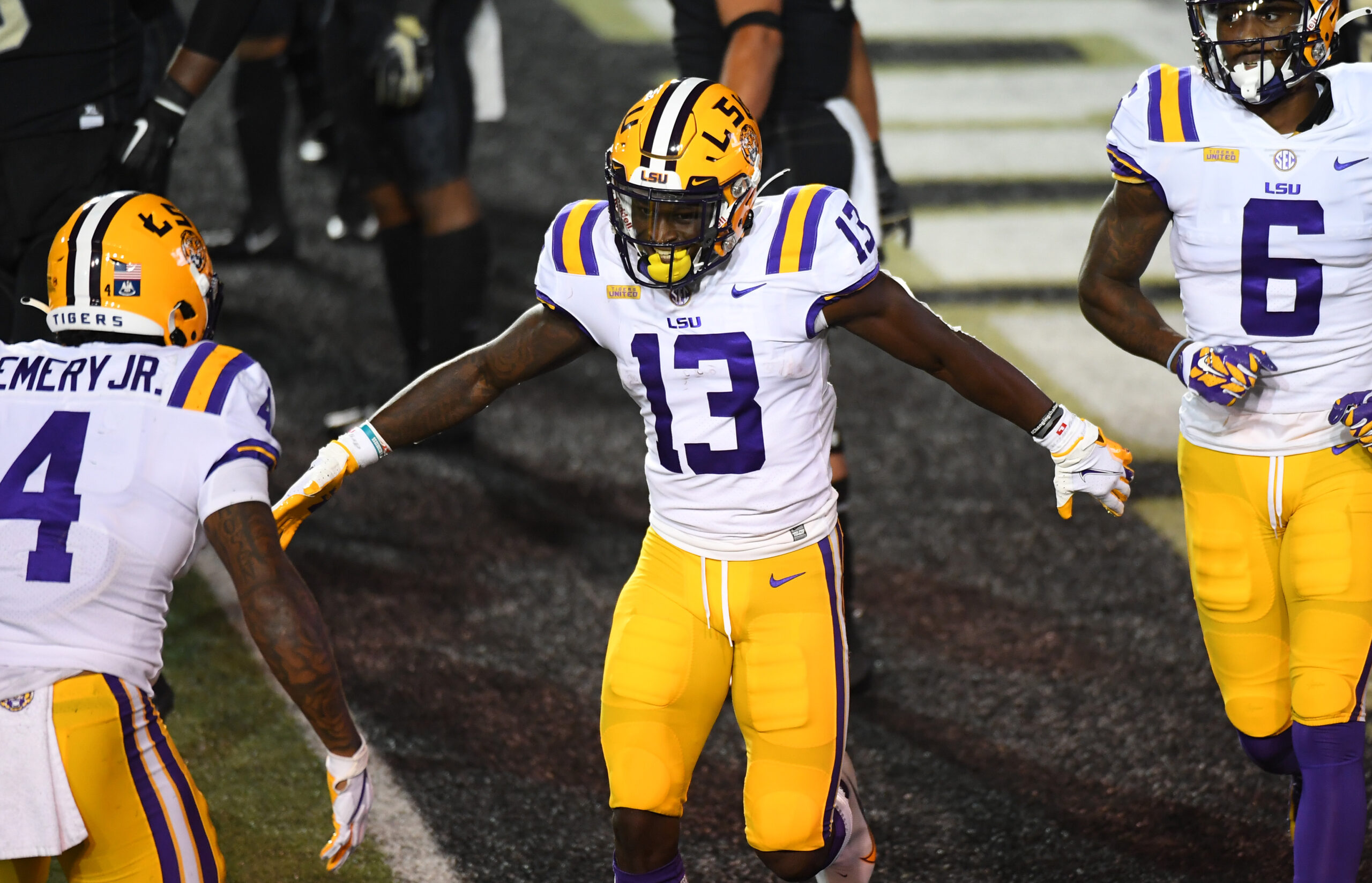 LSU freshman, LSU, running back, Ju'Juan Johnson, Brian Kelly