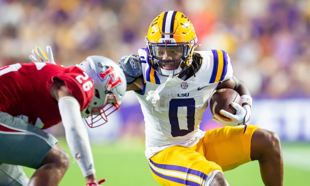 LSU football vs. South Carolina, South Carolina, LSU, 2024, week three