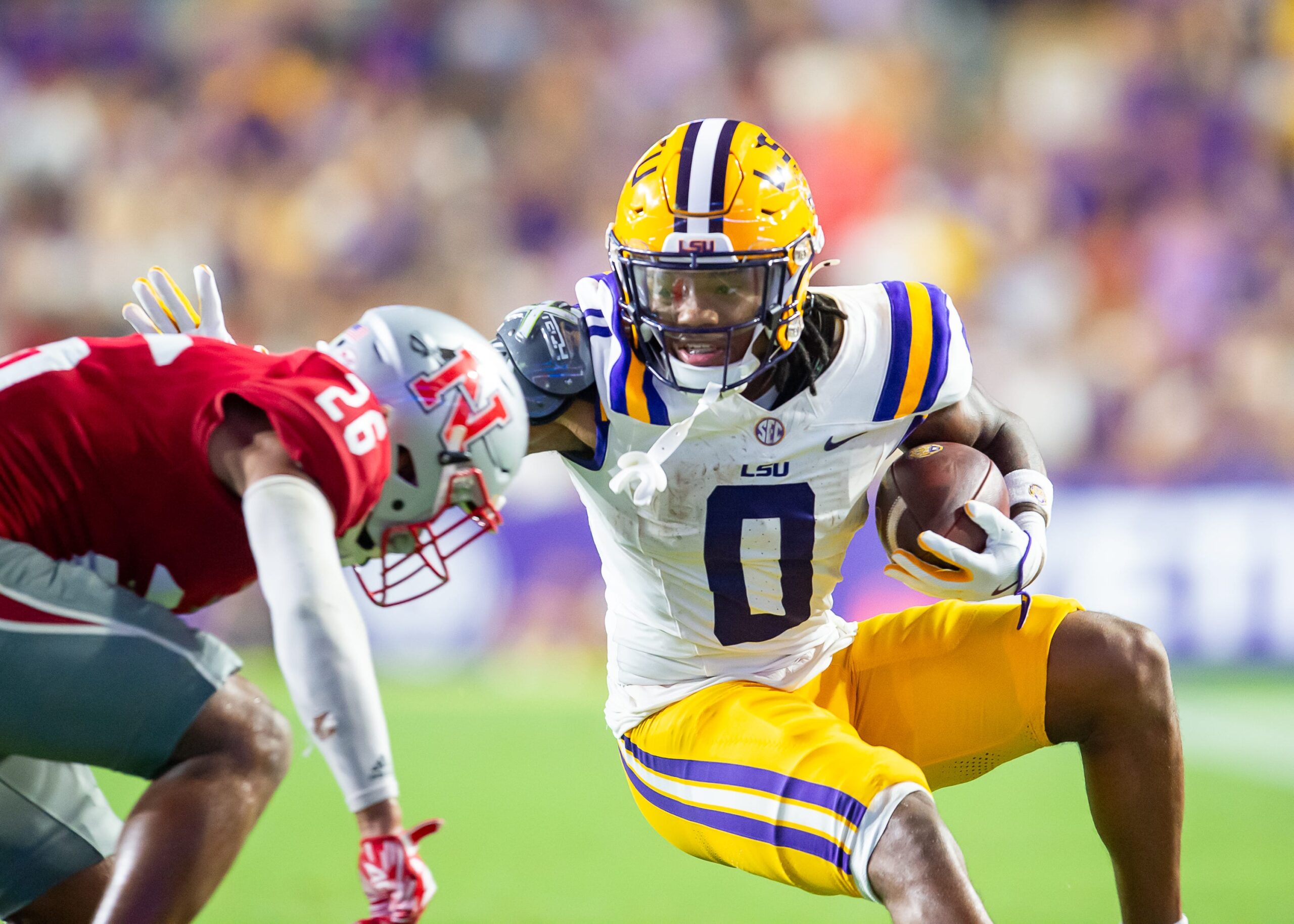 LSU football vs. South Carolina, South Carolina, LSU, 2024, week three