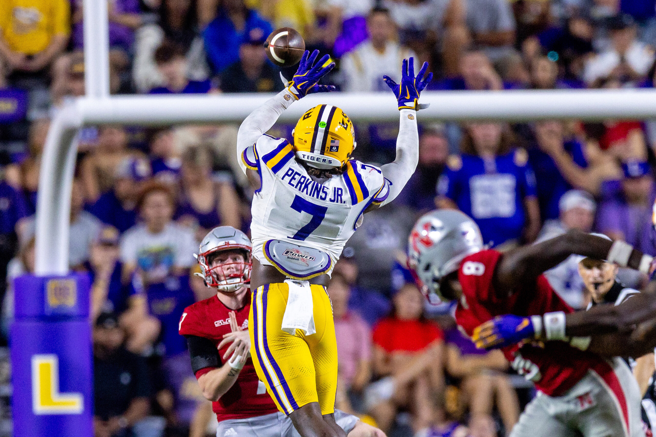 Harold Perkins Jr, LSU, linebacker, Brian Kelly, injury