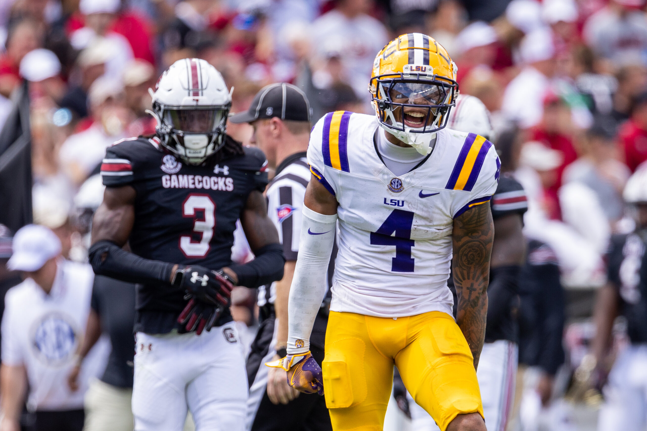 CJ Daniels, LSU, 2024, football, wide receiver