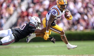 Caden Durham, LSU, running back, freshman, football