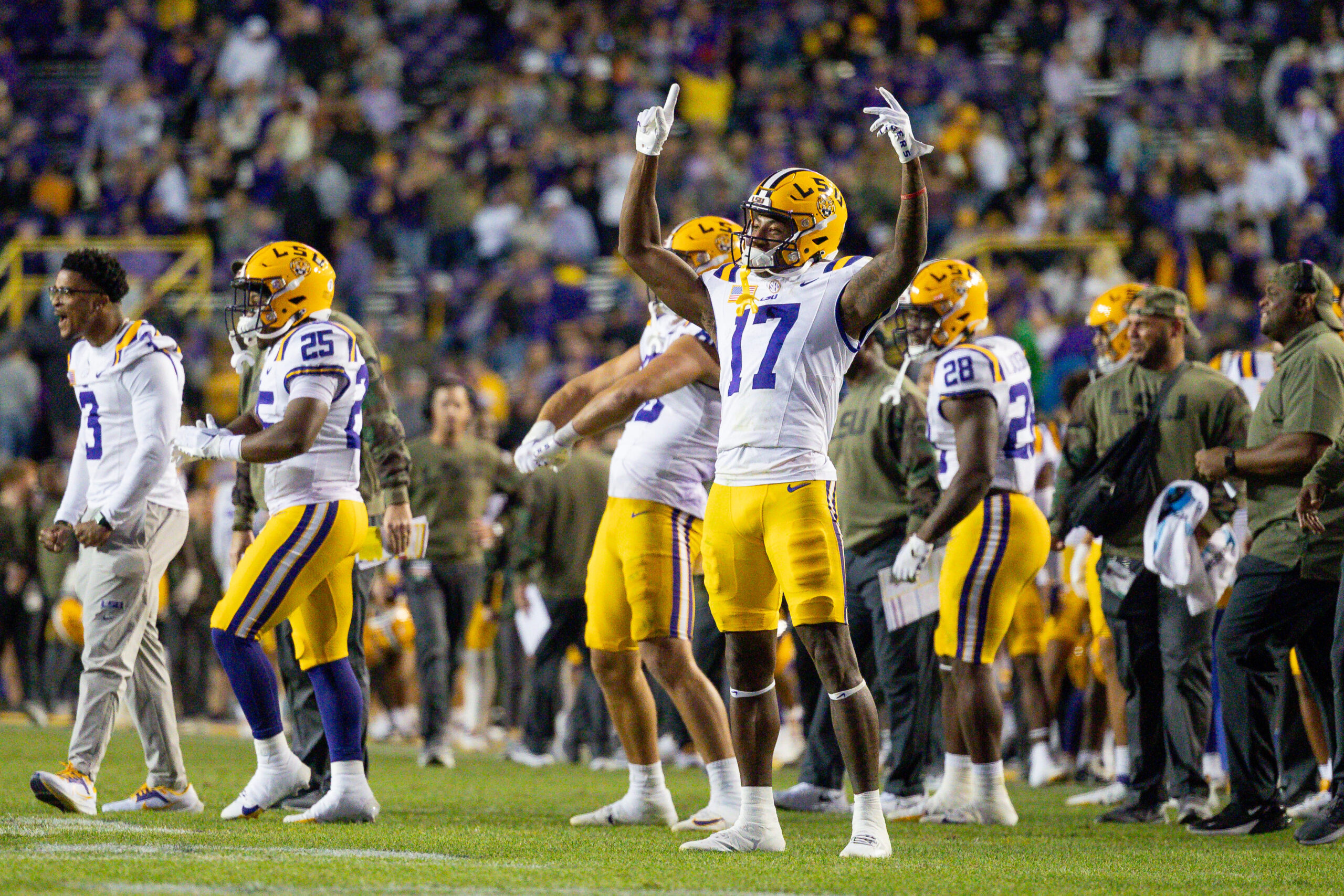 LSU wide receiver, LSU, wide receiver, Chris Hilton Jr, Texas A&M