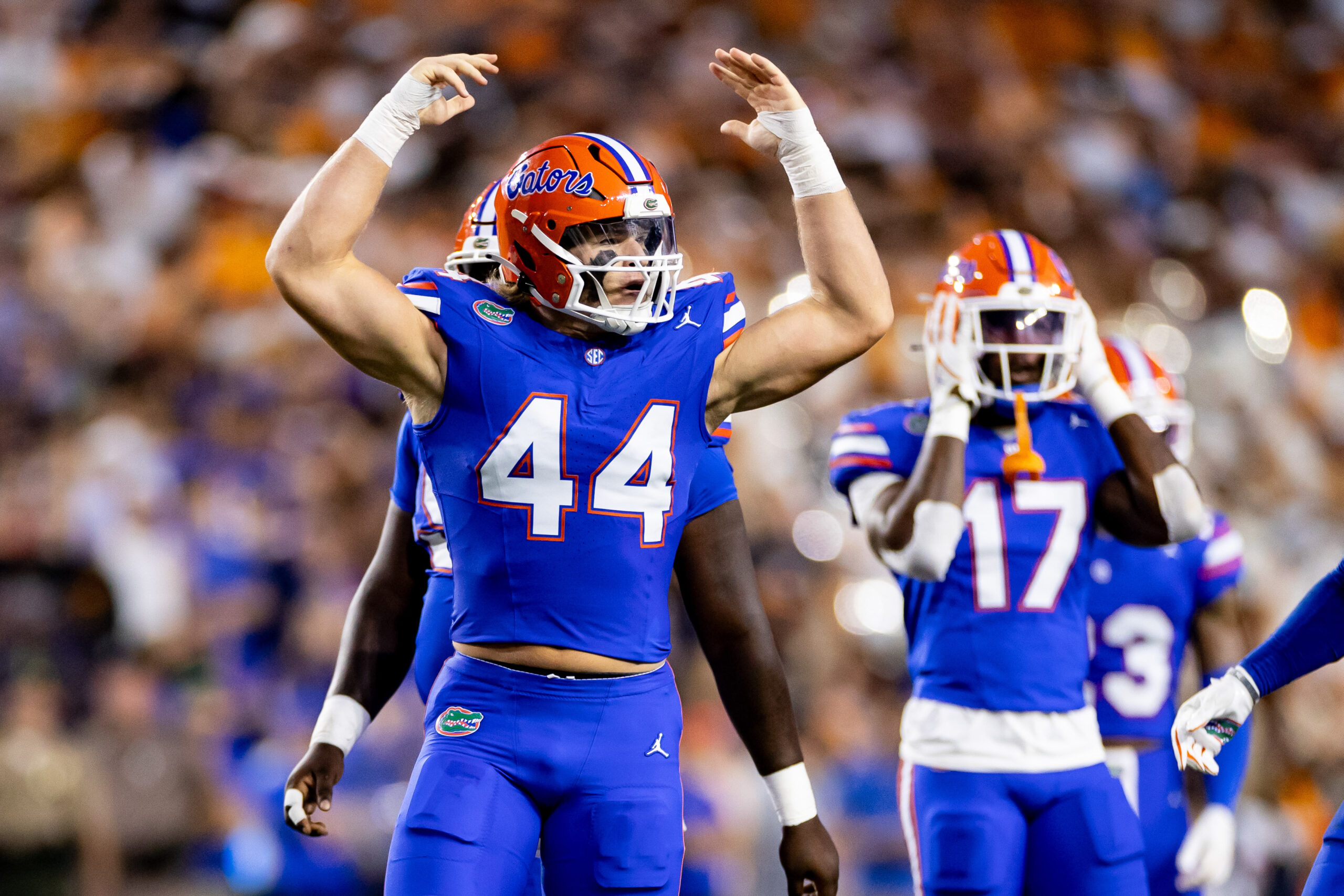 Jack Pyburn, LSU, Florida, edge rusher, transfer