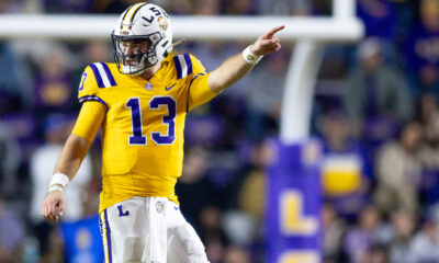 Garrett Nussmeier, LSU, quarterback, 2025, NFL