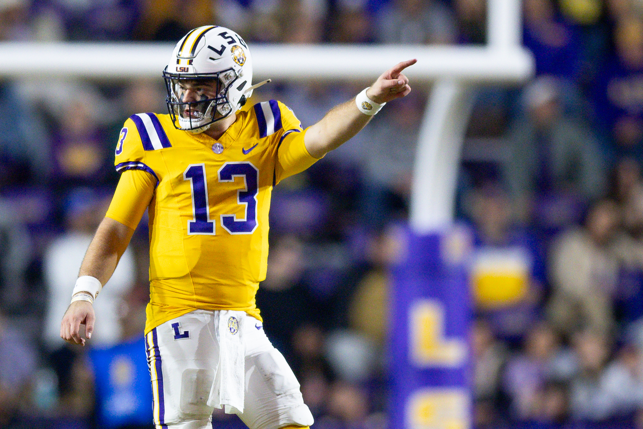 Garrett Nussmeier, LSU, quarterback, 2025, NFL