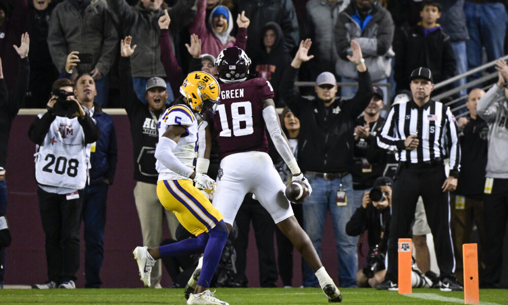 Donovan Green, LSU, tight end, Texas A&M, transfer