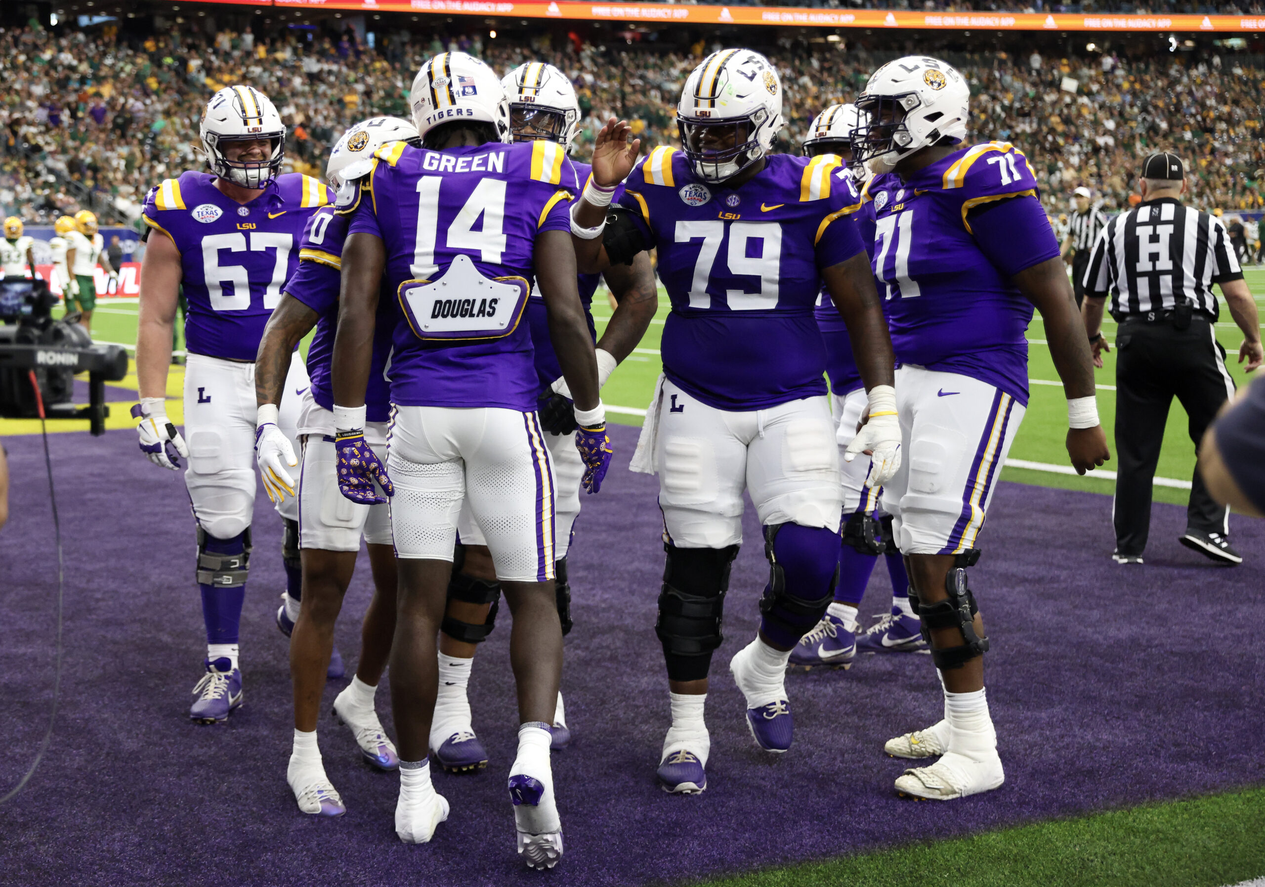 Lamar Brown, LSU, class of 2026, five-star, offensive lineman