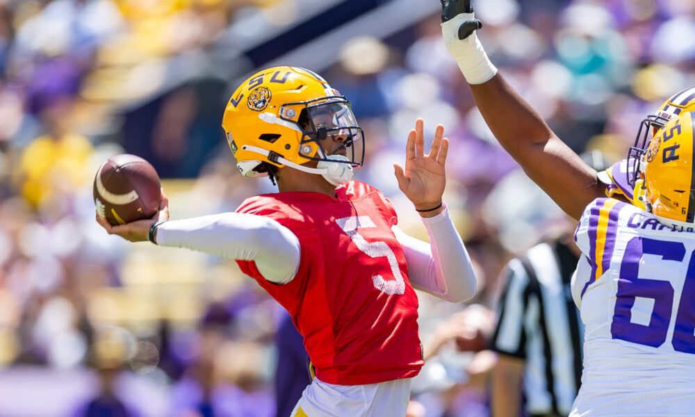 spring game, LSU, football, 2025, National L Club