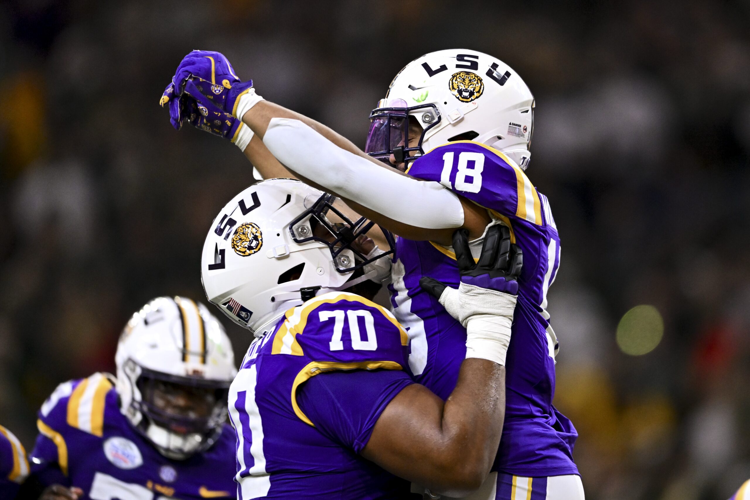 Brysten Martinez, LSU, offensive tackle, class of 2026, four-star