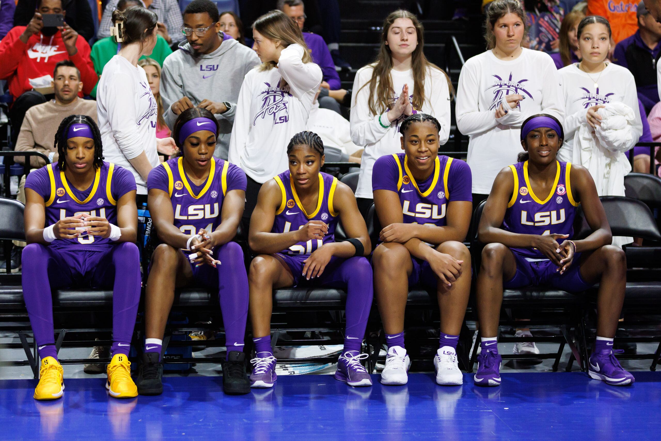 First Team All-SEC, LSU, Flau'Jae Johnson, Aneesah Morrow, Mikaylah Williams