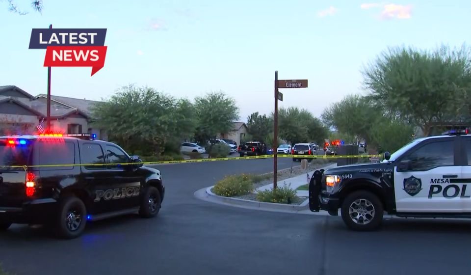 2 hospitalized after shooting in Mesa neighborhood; 1 suspect detained