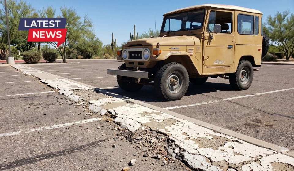 Pavement is everywhere in Phoenix. This ASU researcher says it's secretly off-gassing chemicals in the heat
