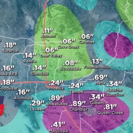 Monsoon set to intensify this weekend in Arizona