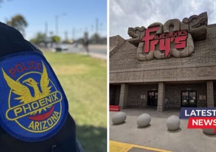 Former site of iconic Aztec-themed Fry’s Electronics set to become Phoenix police precinct