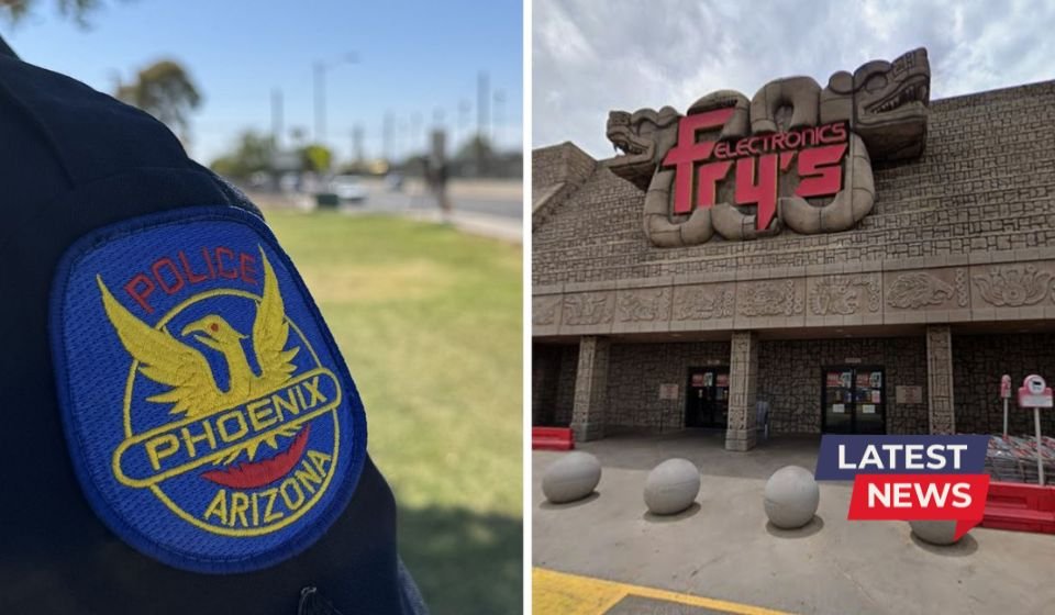 Former site of iconic Aztec-themed Fry’s Electronics set to become Phoenix police precinct