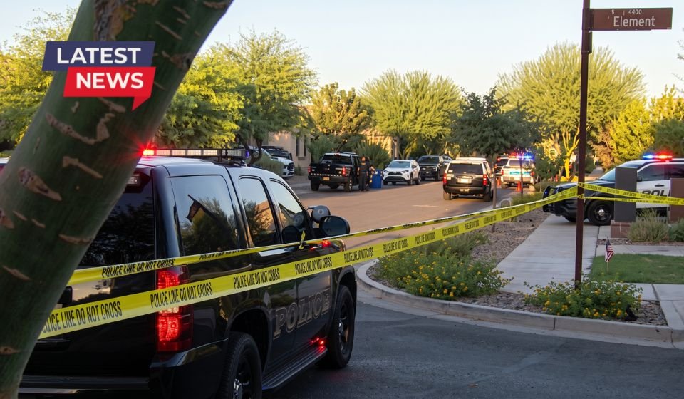 Man arrested in deadly double shooting in Mesa, shooting suspect still at large
